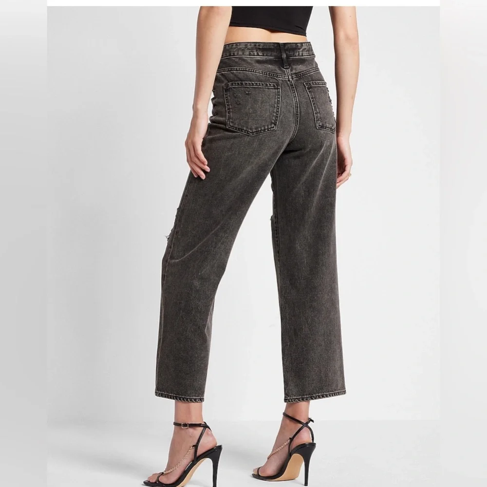 Express Mid Rise Ankle Jeans - Picture 8 of 10